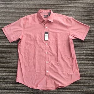NWT $50 Van Heusen Classic Fit Button Up Shirt Lg